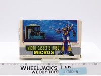 Micros Micro Cassette Robot Mini Change Series 1980s Vintage Action Figure