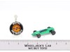 Lotus Turbine Green 1969 Redline Hot Wheels Mattel Vintage RL HK w/ Button
