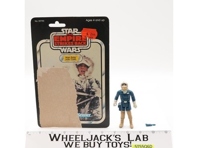 Han Solo Hoth Outfit 100% Complete 32 Back-A Star Wars ESB Kenner 1980 NO REPRO