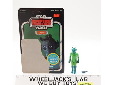 Greedo 100% Complete 45 Back-A Star Wars 1978 Kenner Action Figure NO REPRO