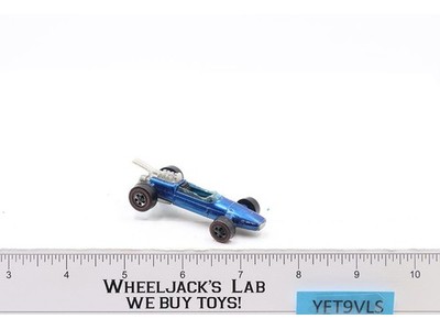 Brabham-Repco F-1 Blue 1969 Hot Wheels Mattel Vintage Redline RL Hong Kong