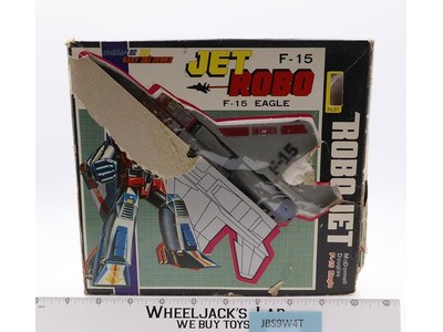 F-15 Eagle Robo Jet Kingdam 06 Diaclone 1983 Vintage Action Figure