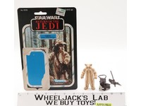 Logray Ewok 100% Complete 65 Back-A Star Wars ROTJ 1983 Kenner Figure NO REPRO