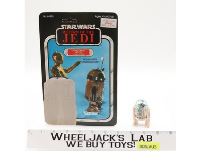 R2-D2 Sensorscope 100% Complete 65 Back-A  ROTJ Star Wars Kenner 1982 NO REPRO