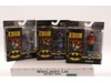 Lot of 3 Batman The Caped Crusader DC Comics Spin Master Figures NEW SEALED