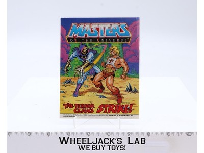 The Terror Claws Strike! Mini Comic Book MOTU Masters of the Universe 1985