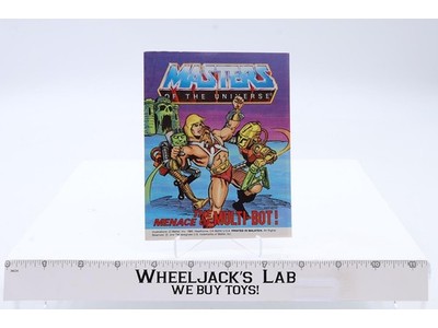 The Menace of Multi-Bot! Mini Comic He-Man 1985 MOTU Mattel