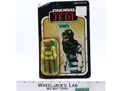 Nikto 77 Back-A Star Wars ROTJ 1983 Kenner Action Figure NEW MOSC SEALED