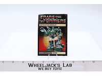 Hound Instruction Manual Booklet Action Figure 1984 Hasbro G1 Transformers