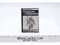 Ransack Action Figure Instruction Manual Booklet 1985 Hasbro G1 Transformers
