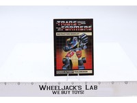 Trailbreaker Instructions Manual Booklet 1984 Hasbro G1 Transformers Vintage