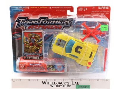 Hot Shot Transformers Armada 2003 Hasbro Action Figure NEW MISB SEALED