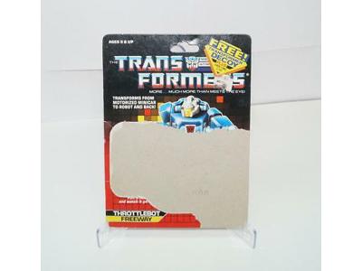 Freeway Cardback Vintage Hasbro 1987 G1 Transformers Action Figure