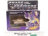 Blitzwing 100% Complete w/Box & Insert 1985 Vintage G1 Transformers Hasbro