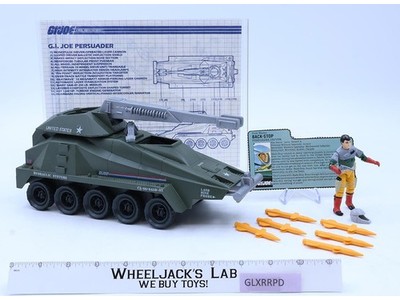 Persuader 100% Complete Vintage GI Joe 1987 Hasbro Action Figure Vehicle