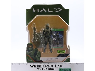UNSC Marine W/ Commando Rifle Halo Infinite Series 1 Wicked Cool Toys NEW SEALED