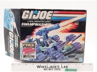 Swampmasher Complete W/ Box GI Joe 1988 Hasbro Vintage Action Figure Vehicle