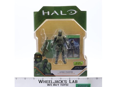 UNSC Marine W/ Commando Rifle Halo Infinite Series 1 Wicked Cool Toys NEW SEALED