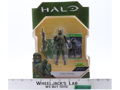 UNSC Marine W/ Commando Rifle Halo Infinite Series 1 Wicked Cool Toys NEW SEALED