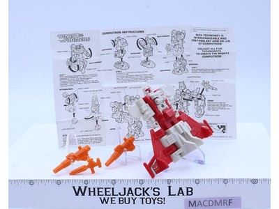 Strafe Computron Complete 1987 Vintage Hasbro G1 Transformers Action Figure