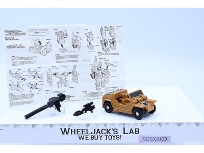Swindle 100% Complete 1986 G1 Transformers Vintage Action Figure NEAR MINT