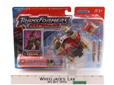 Demolisher Transformers Armada 2003 Hasbro Action Figure NEW MISB SEALED