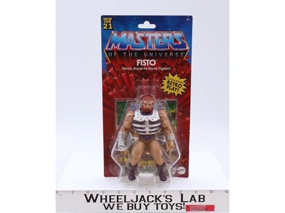 Fisto Masters of the Universe 2021 Mattel Action Figure NEW MOSC SEALED