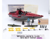 Moray Hydrofoil 100% Complete W/ LENS UNBROKEN GI Joe 1985 Hasbro Vehicle