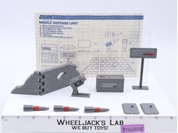 Missile Defense Unit 100% Complete GI Joe 1984 Hasbro Action Figure Playset