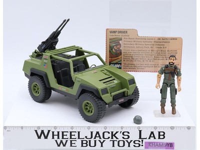 Vamp W/ Clutch v1 100% Complete GI Joe 1982 Hasbro Vintage Action Figure Vehicle