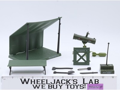 Bivouac Battle Station 100% Complete GI Joe 1984 Hasbro Action Figure Playset