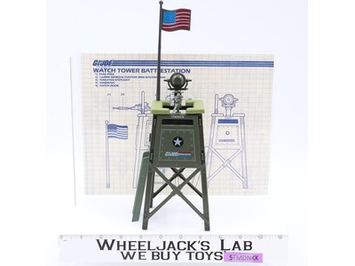 Watch Tower 100% Complete 1984 G.I. Joe Hasbro Action Figure Vintage