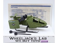 Sky Hawk 100% Complete 1984 G.I. Joe Hasbro Vintage Action Figure Vehicle