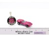 Torero CREAMY PINK 1968 1969 Redline Hot Wheels Mattel Vintage RL w/ Button