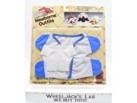 Pound Puppies Newborns Outfits Sleeper Flannel 1985 NEW Tonka Employee Owned