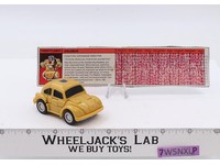 Goldbug 100% Complete NEAR MINT 1987 G1 Transformers Action Figure Vintage