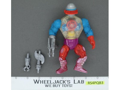 Roboto 100% Complete He-Man Masters of the Universe MOTU 1985 Mattel Vintage