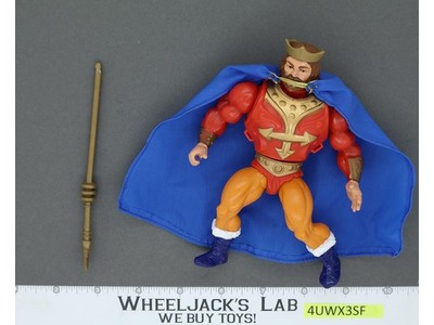 King Randor 100% Complete He-Man Masters of the Universe MOTU Mattel 1987 Figure