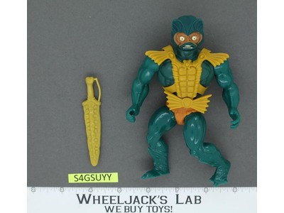 Mer-Man 100% Complete He-Man Masters of the Universe MOTU 1982 Mattel Vintage