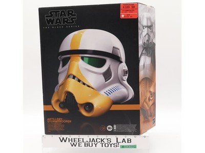 Artillery Stormtrooper Electronic Helmet WORKS Star Wars Black Series Hasbro