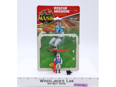 Rescue Mission W/Bruce Sato 100% Complete W/Cardback MASK M.A.S.K. 1986 Vintage