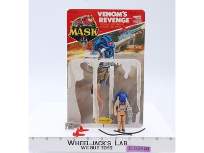Venom's Revenge W/Miles Mayhem 100% Complete W/Cardback MASK M.A.S.K. 1986