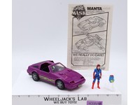 Manta W/Vanessa Warfield 100% Complete MASK M.A.S.K. 1987 Kenner Action Figure