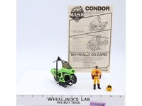 Condor W/Brad Turner 100% Complete Short Helmet M.A.S.K.1986 Kenner Vehicle