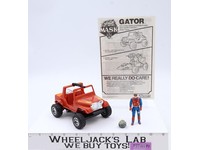 Gator W/ Hayes 100% Complete MASK M.A.S.K. Kenner 1985 Vintage Action Figure
