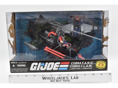 Cobra F.A.N.G. Cobra C.L.A.W. 25th Anniversary MISB NEW GI Joe 2008 Hasbro
