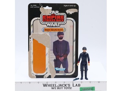 Bespin Security Guard White Complete 41 Back-C Star Wars ESB 1980 Kenner Figure