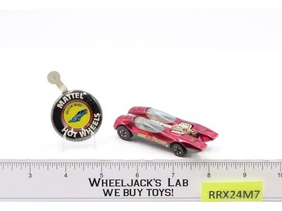 Splittin Image ROSE 1968 1969 Mattel Redline Hot Wheels RL USA w/ Button