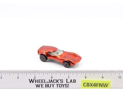 Torero Red w/ White Interior 1968 1969 Redline Hot Wheels Mattel Vintage RL