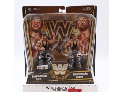 WWE Bushwhacker Luke & Butch Series 1 Mattel TRU 2010 Action Figure NEW SEALED